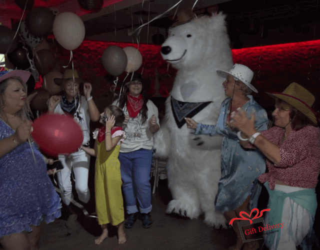 White Bear for Children's Kids Parties in Athens. Order a greeting from a polar bear in Athens. Polar bear for birthday. polar bear in Athens. Order a Polar Bear for children's kids parties. Animator White Polar Bear for a Children's kids Party in Athens. Mascotte White Polar Bear at a kids children's party. Gift Delivery.